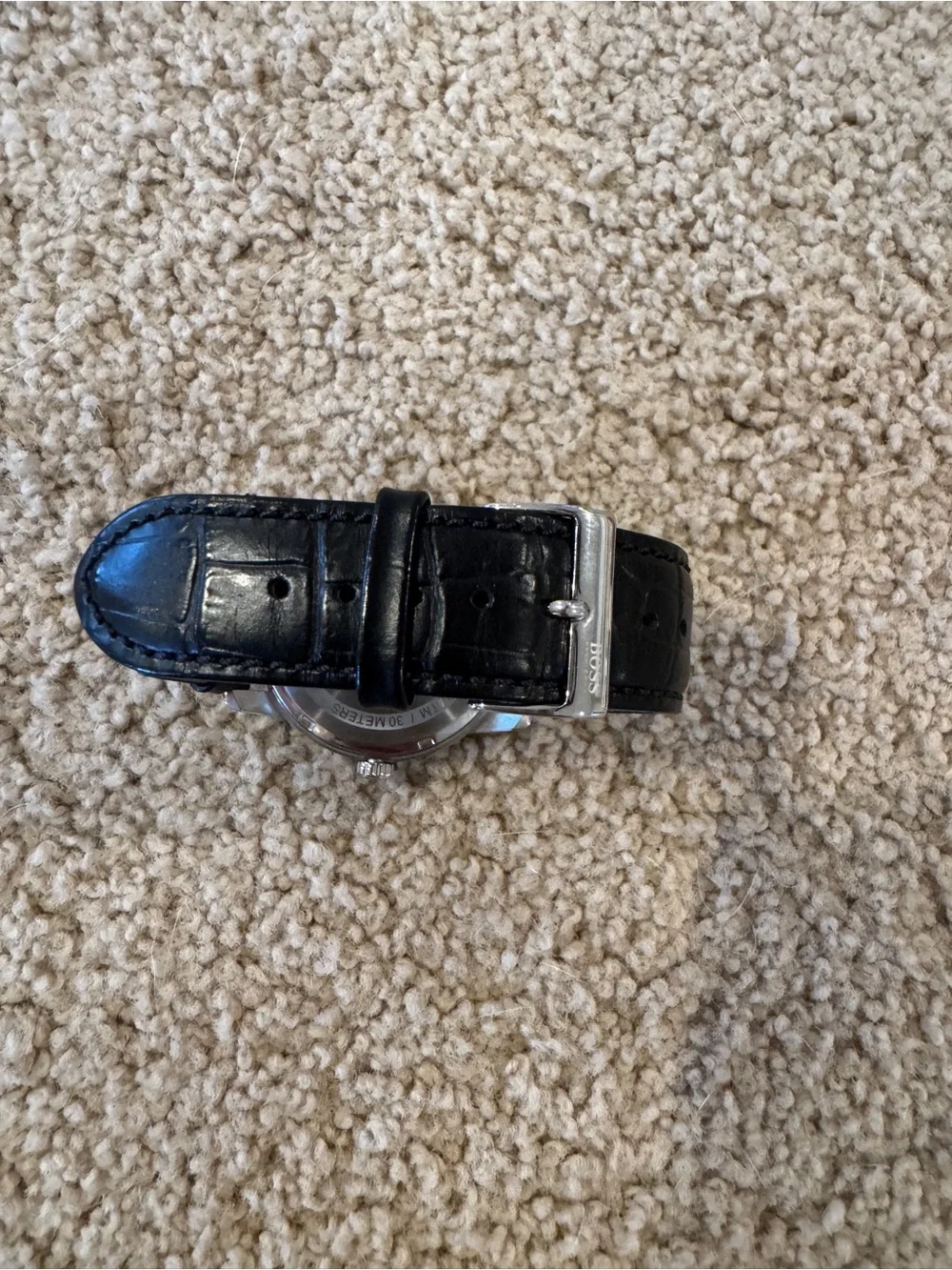 Black classic Boss watch